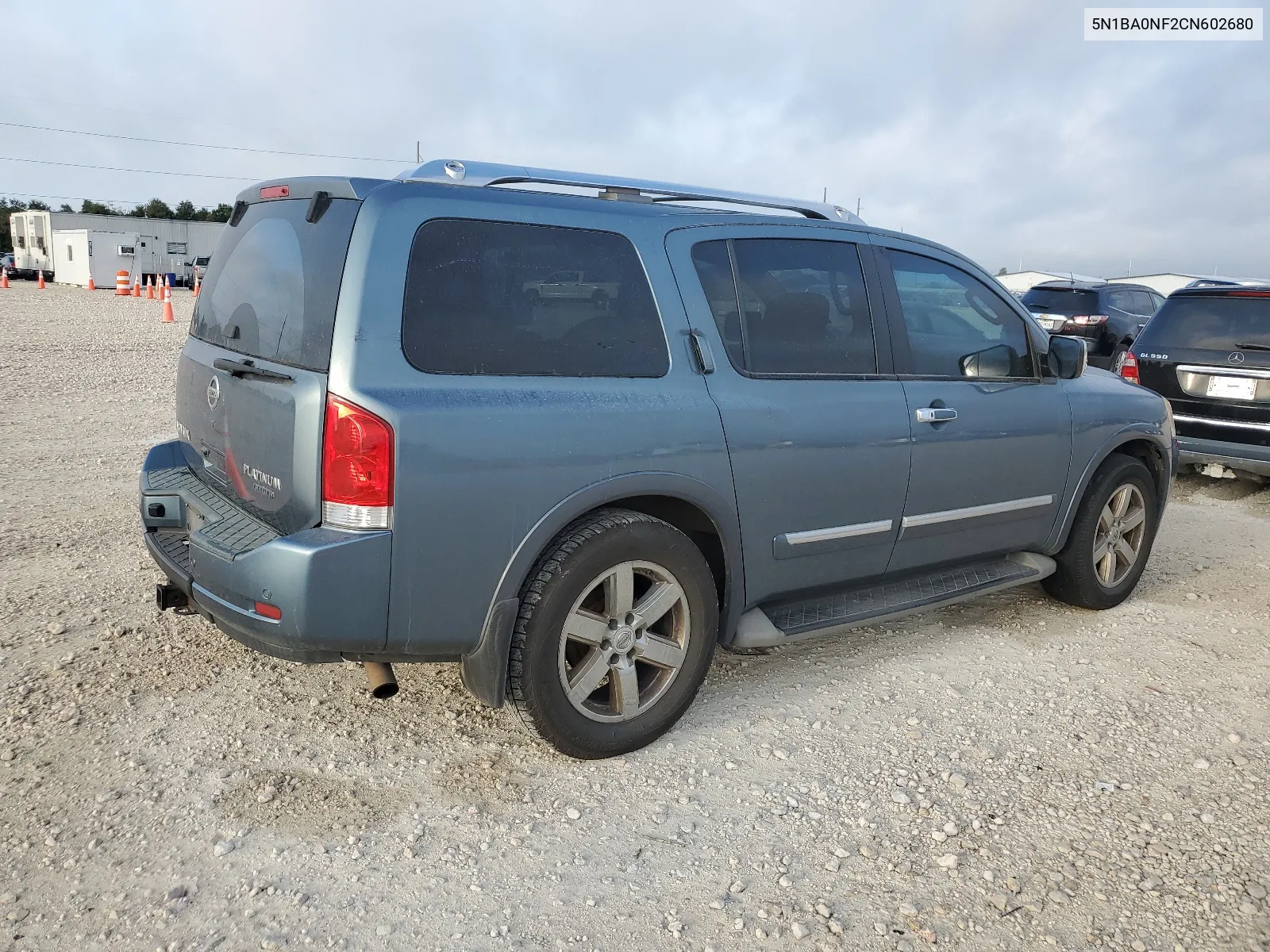 2012 Nissan Armada Sv VIN: 5N1BA0NF2CN602680 Lot: 64819064