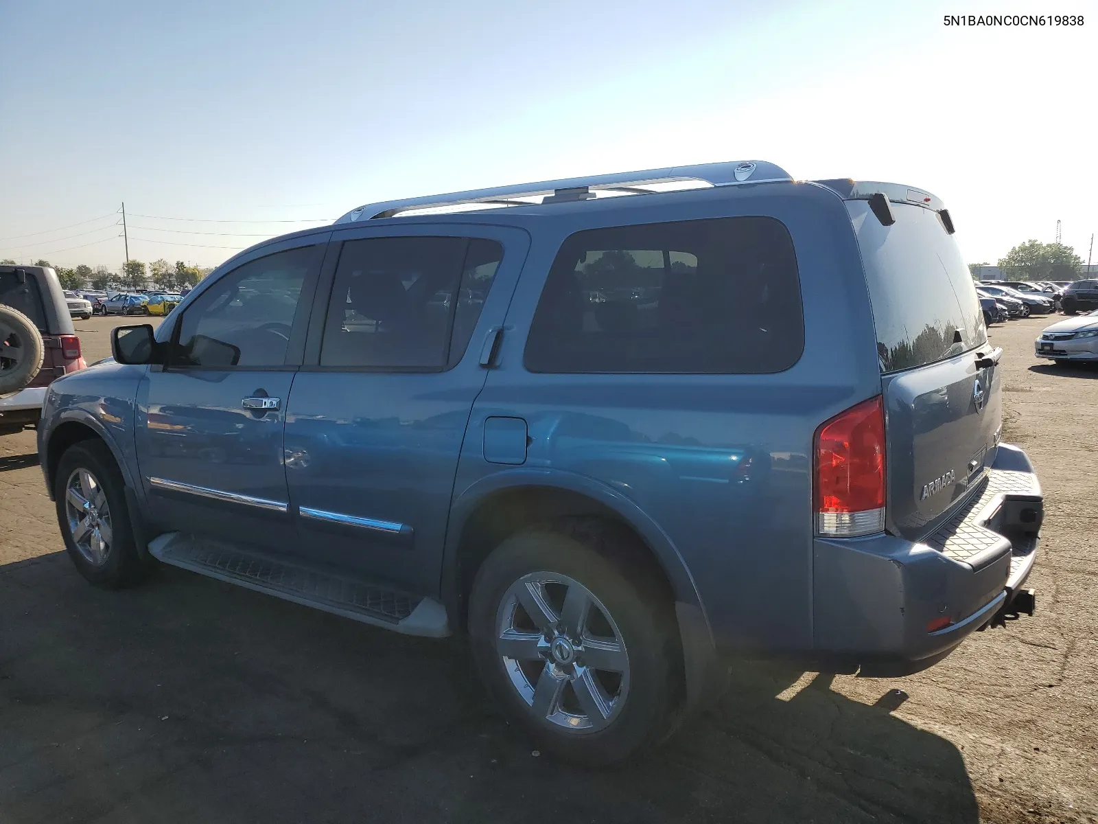 2012 Nissan Armada Sv VIN: 5N1BA0NC0CN619838 Lot: 65024704