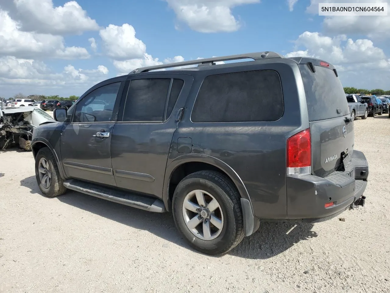 2012 Nissan Armada Sv VIN: 5N1BA0ND1CN604564 Lot: 65294034