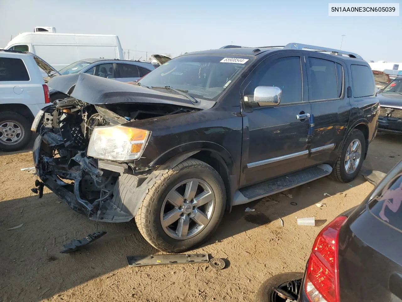 5N1AA0NE3CN605039 2012 Nissan Armada Sv