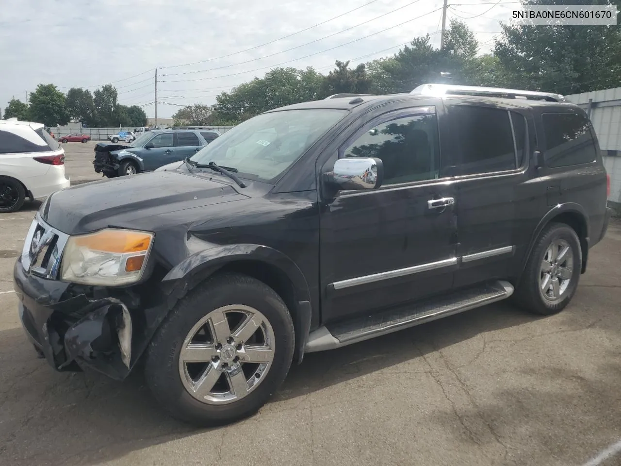 5N1BA0NE6CN601670 2012 Nissan Armada Sv