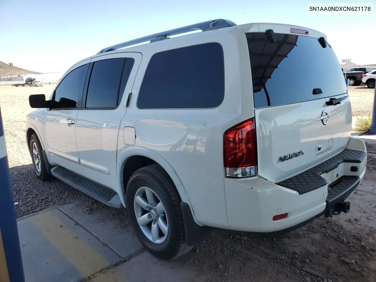 2012 Nissan Armada Sv VIN: 5N1AA0NDXCN621178 Lot: 69724204