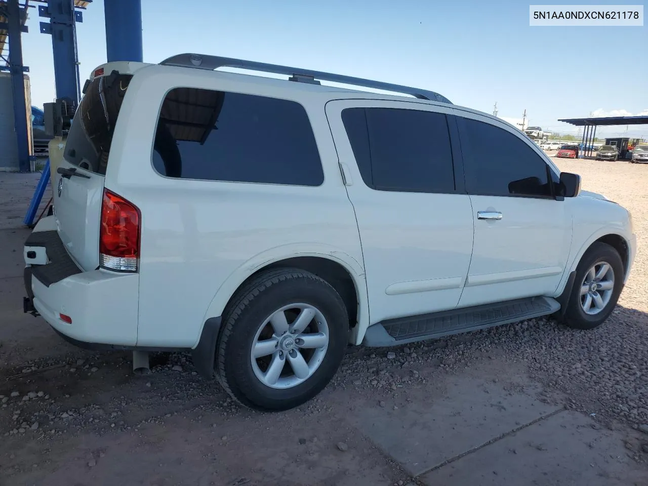 2012 Nissan Armada Sv VIN: 5N1AA0NDXCN621178 Lot: 69724204