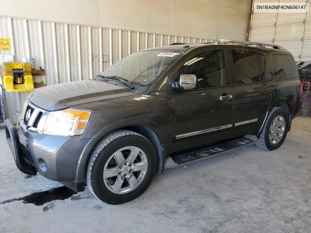 2012 Nissan Armada Sv VIN: 5N1BA0NF4CN606147 Lot: 69899964