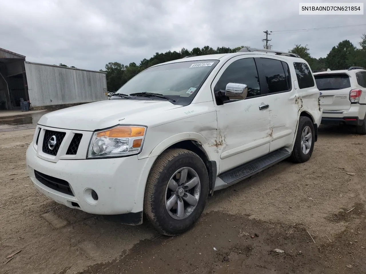 5N1BA0ND7CN621854 2012 Nissan Armada Sv