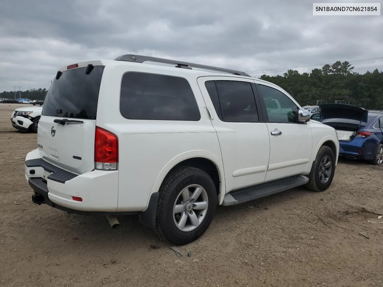 2012 Nissan Armada Sv VIN: 5N1BA0ND7CN621854 Lot: 69987574