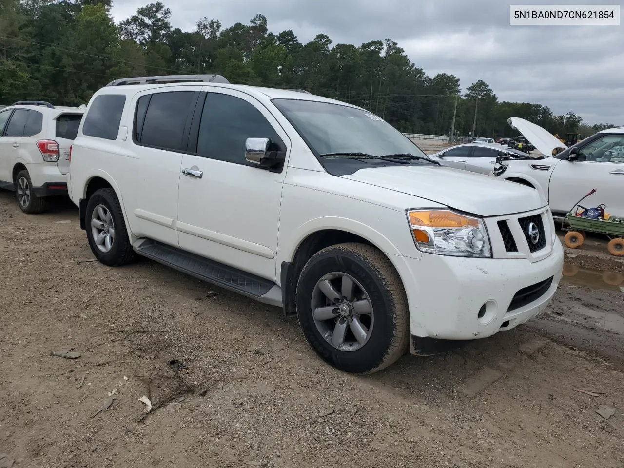 2012 Nissan Armada Sv VIN: 5N1BA0ND7CN621854 Lot: 69987574