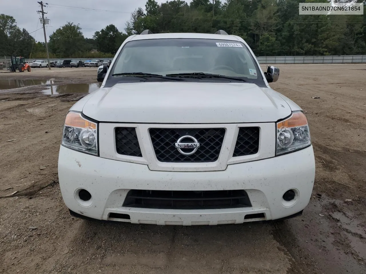 5N1BA0ND7CN621854 2012 Nissan Armada Sv