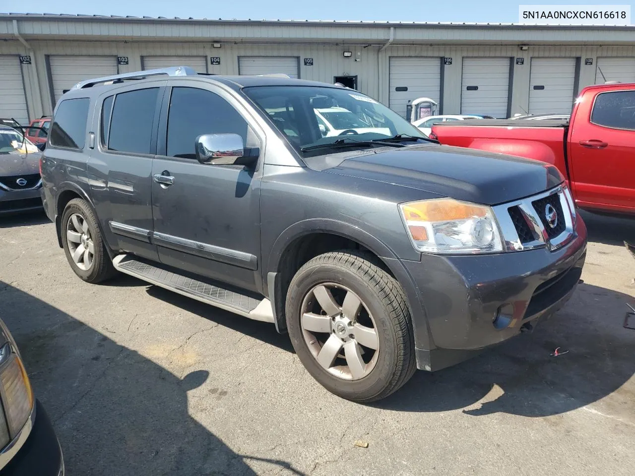 2012 Nissan Armada Sv VIN: 5N1AA0NCXCN616618 Lot: 70371034