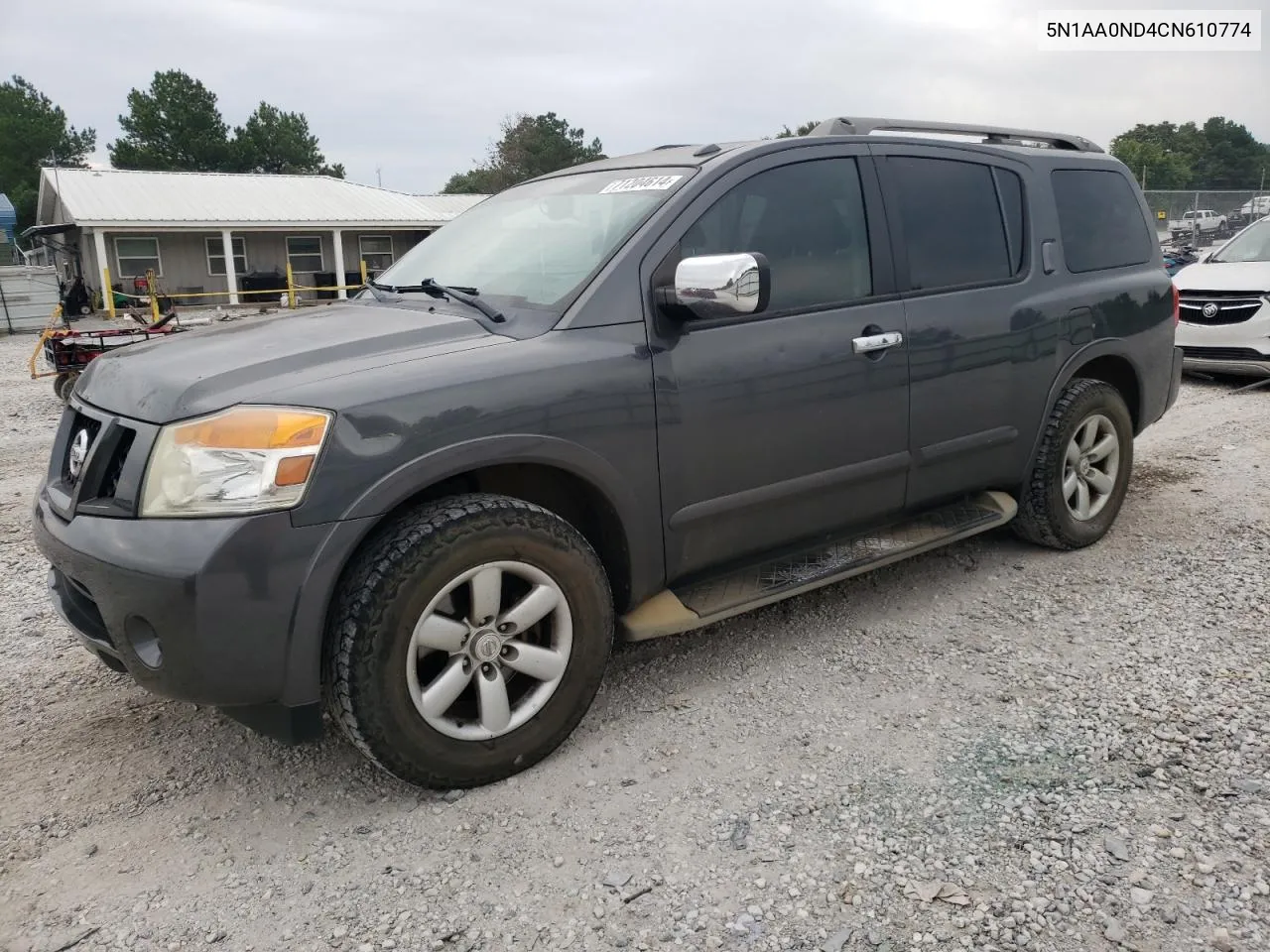 2012 Nissan Armada Sv VIN: 5N1AA0ND4CN610774 Lot: 71204614