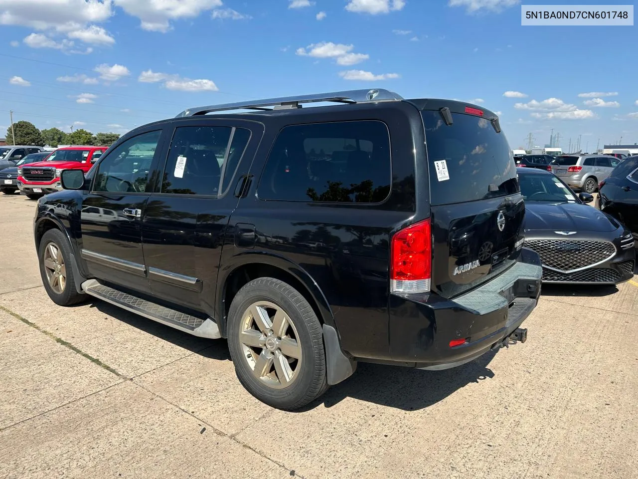 5N1BA0ND7CN601748 2012 Nissan Armada Sv