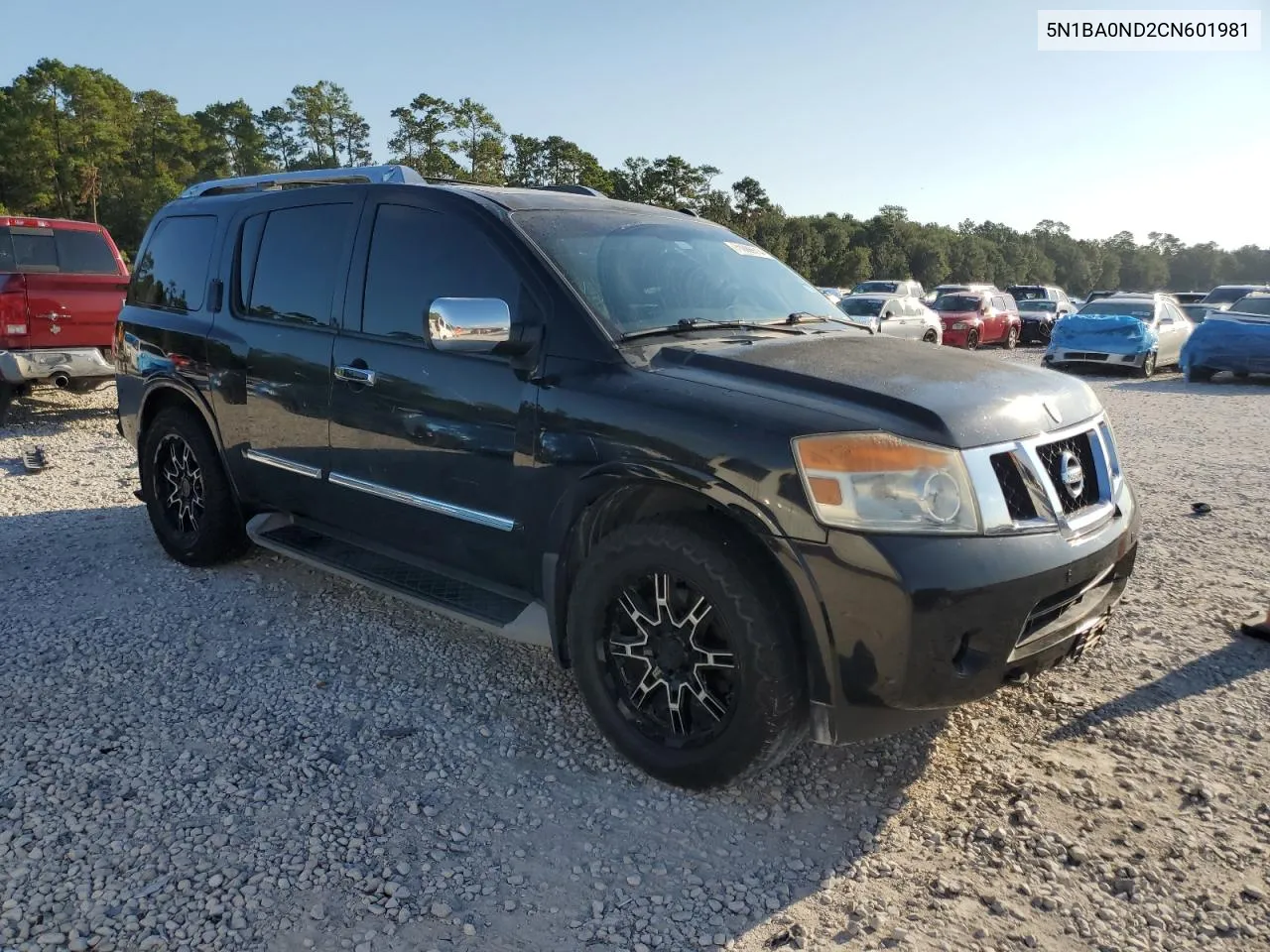 2012 Nissan Armada Sv VIN: 5N1BA0ND2CN601981 Lot: 71986514