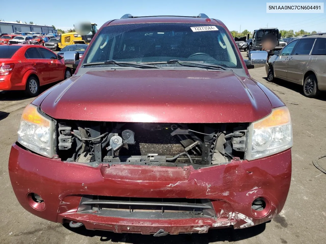 5N1AA0NC7CN604491 2012 Nissan Armada Sv