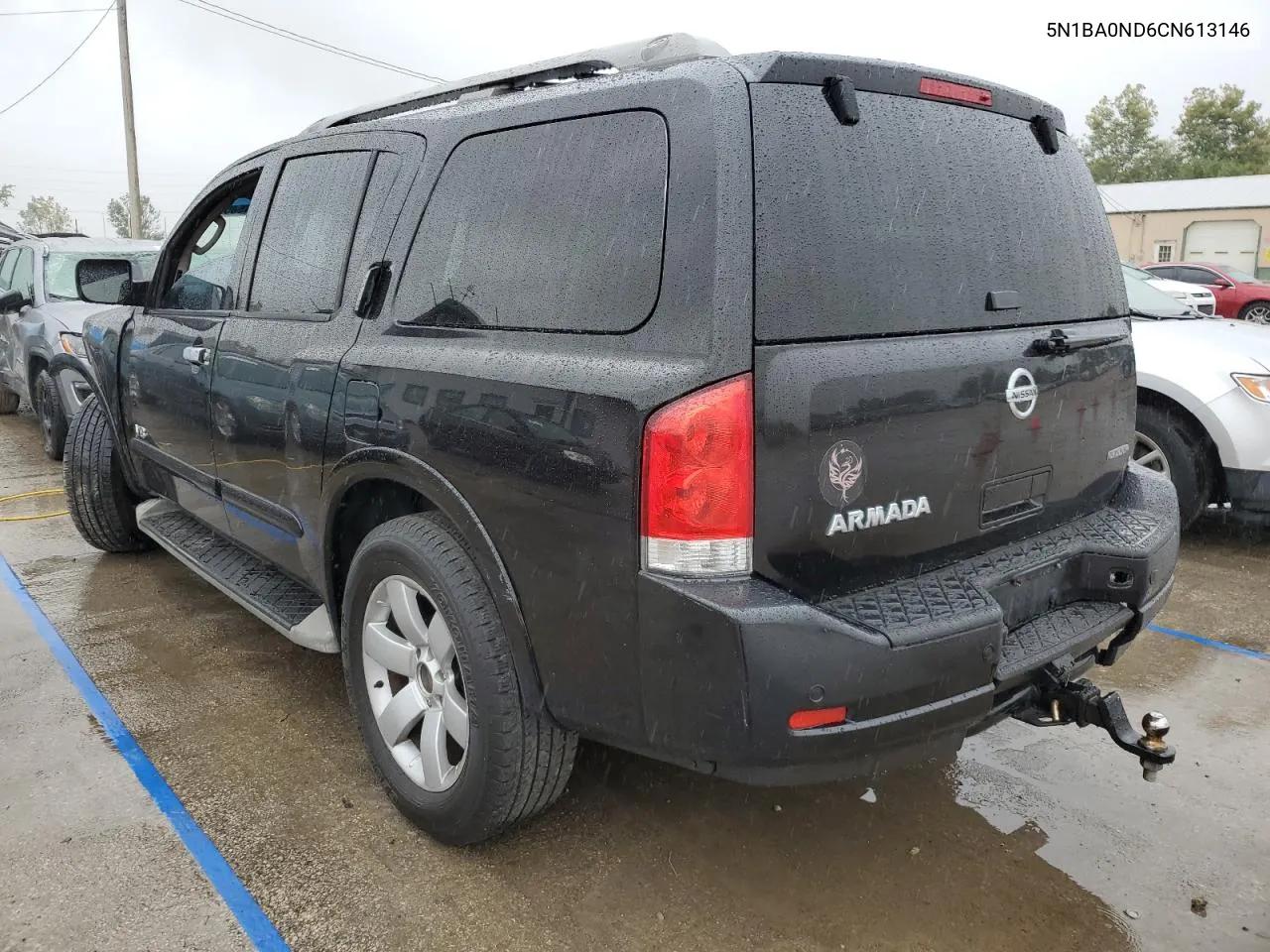 2012 Nissan Armada Sv VIN: 5N1BA0ND6CN613146 Lot: 72456564