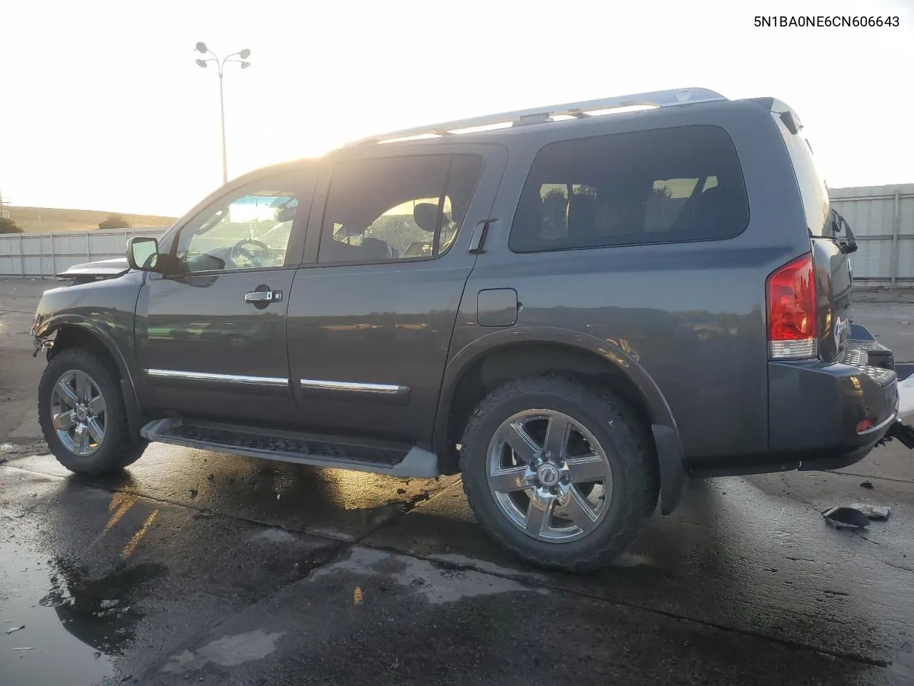 2012 Nissan Armada Sv VIN: 5N1BA0NE6CN606643 Lot: 73545524