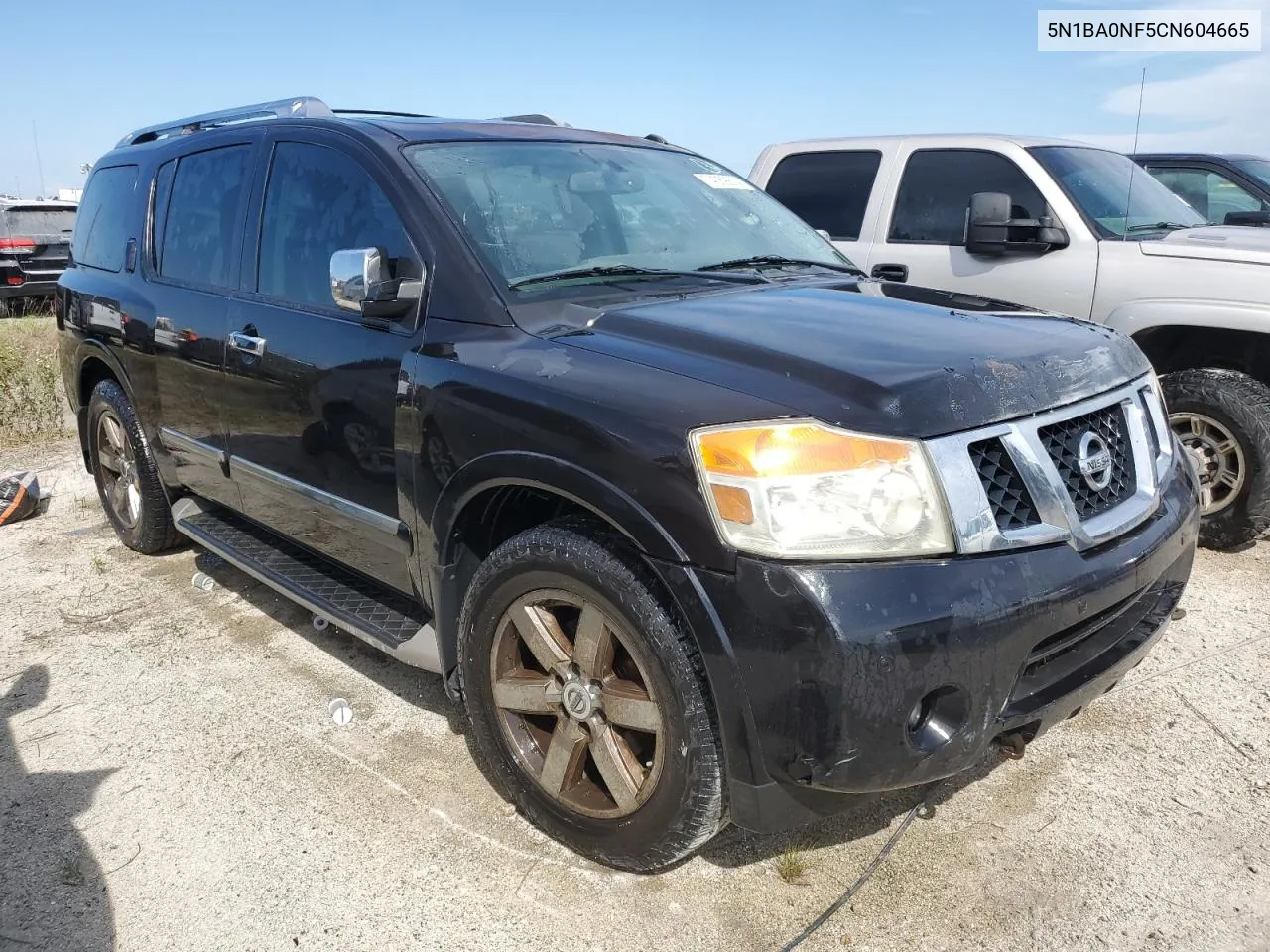 2012 Nissan Armada Sv VIN: 5N1BA0NF5CN604665 Lot: 74359814