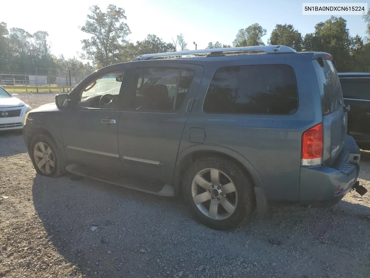 2012 Nissan Armada Sv VIN: 5N1BA0NDXCN615224 Lot: 74661314