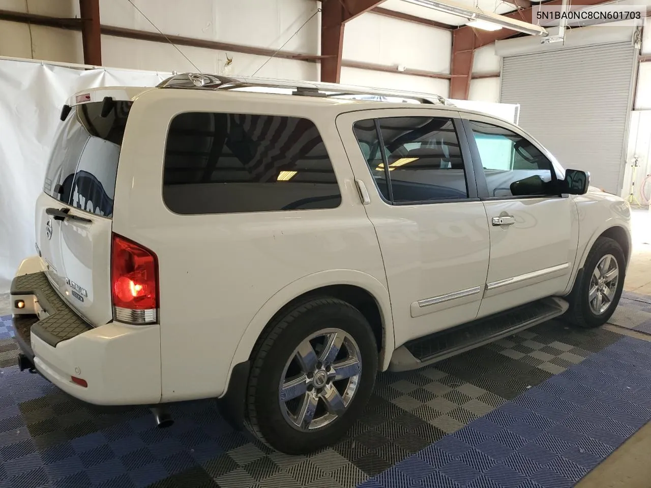 2012 Nissan Armada Sv VIN: 5N1BA0NC8CN601703 Lot: 75269534