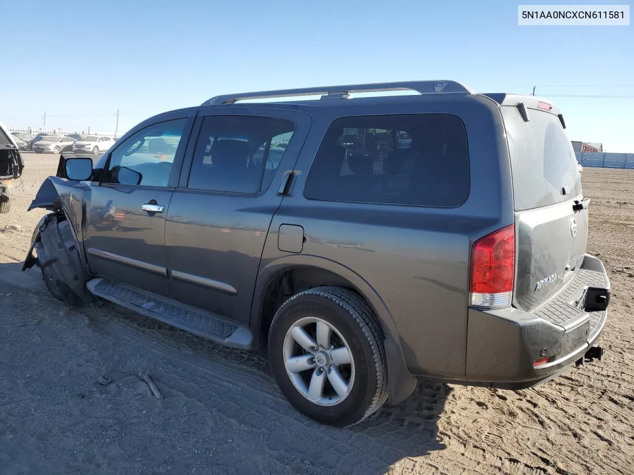 2012 Nissan Armada Sv VIN: 5N1AA0NCXCN611581 Lot: 76279644