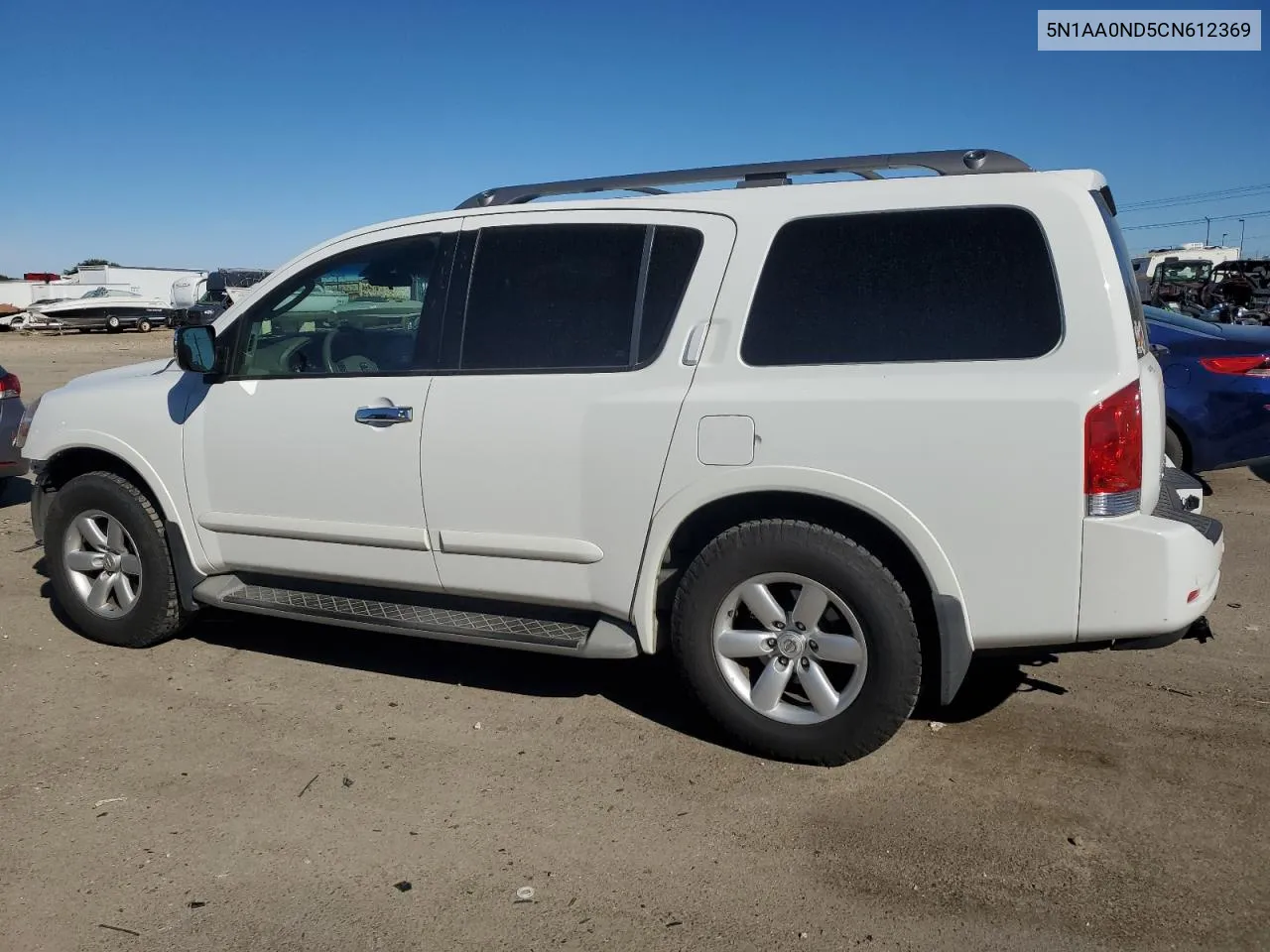 2012 Nissan Armada Sv VIN: 5N1AA0ND5CN612369 Lot: 76371244