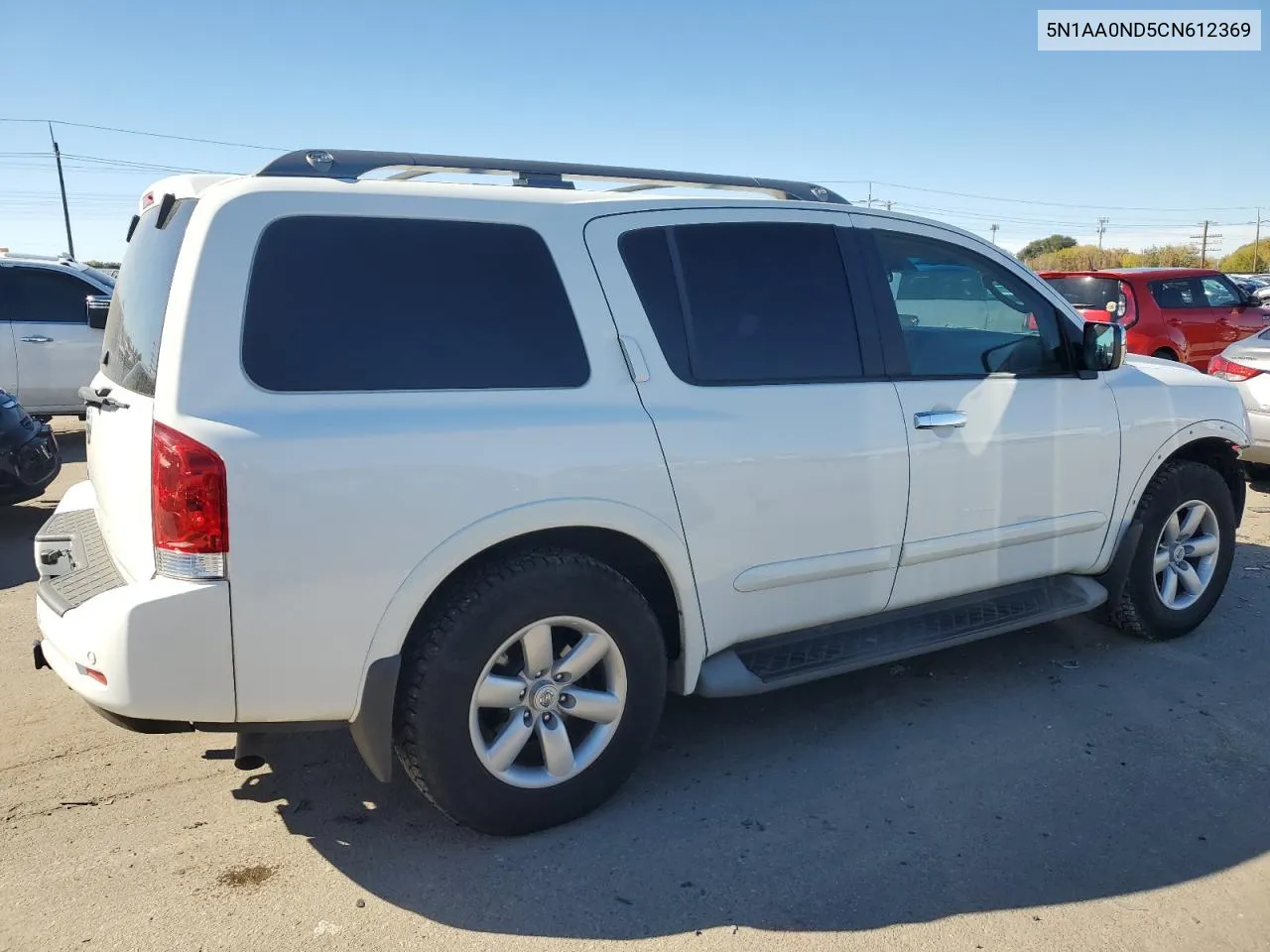 2012 Nissan Armada Sv VIN: 5N1AA0ND5CN612369 Lot: 76371244