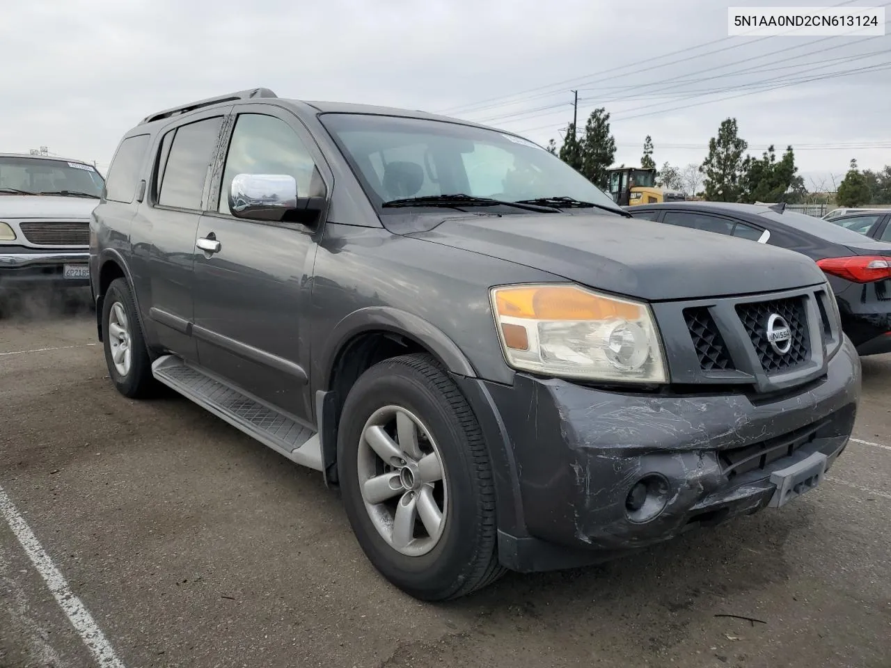 2012 Nissan Armada Sv VIN: 5N1AA0ND2CN613124 Lot: 76422004