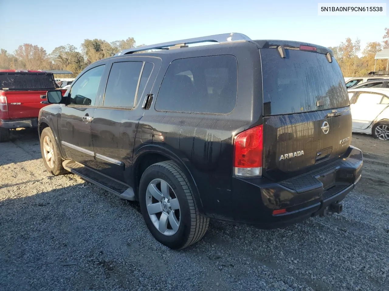 2012 Nissan Armada Sv VIN: 5N1BA0NF9CN615538 Lot: 76920144