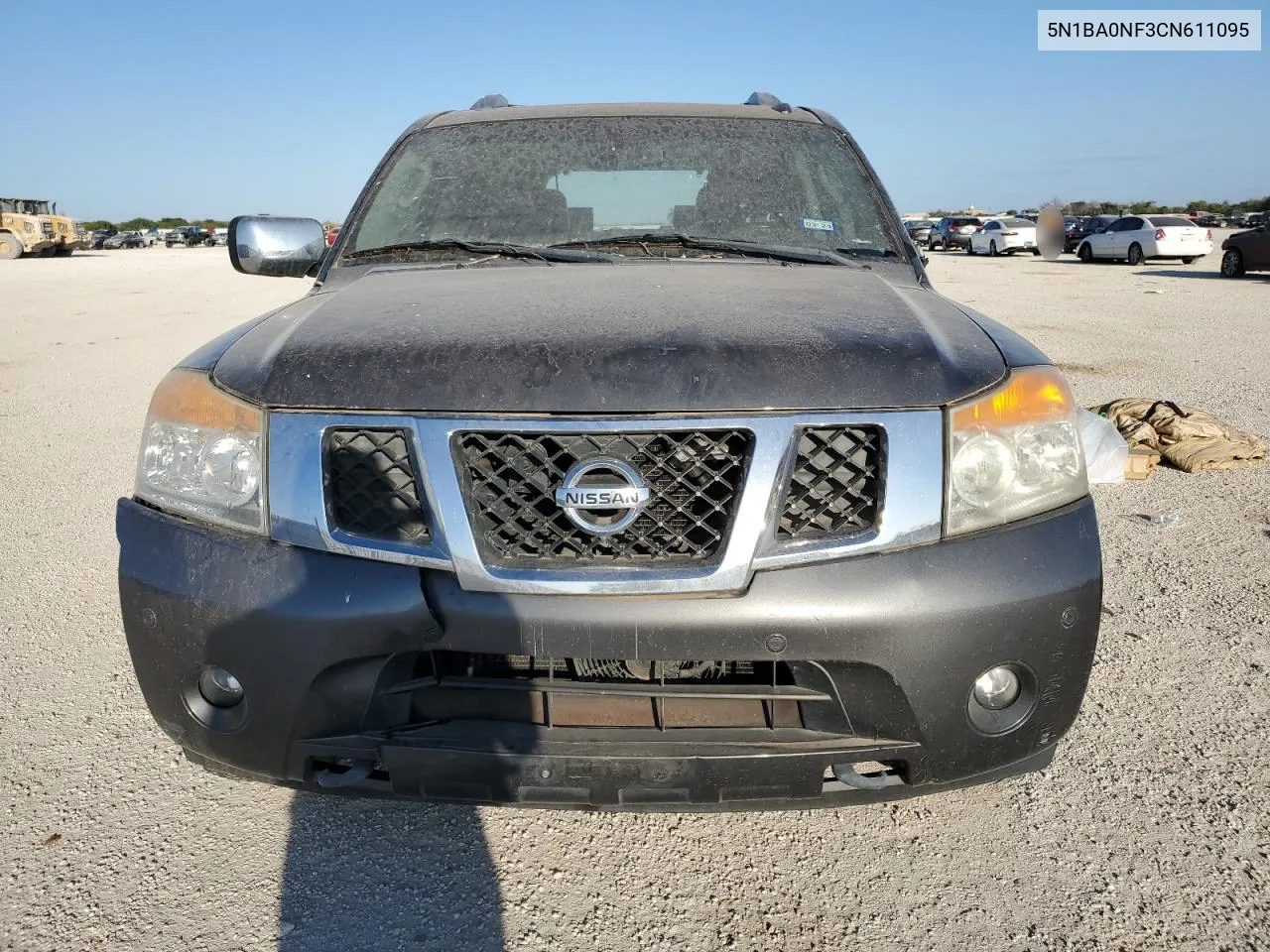 2012 Nissan Armada Sv VIN: 5N1BA0NF3CN611095 Lot: 77227884