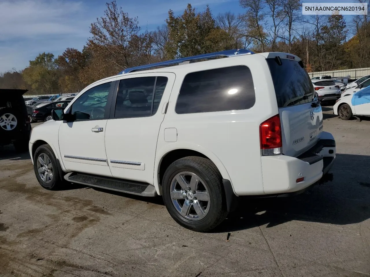 2012 Nissan Armada Sv VIN: 5N1AA0NC4CN620194 Lot: 77889754