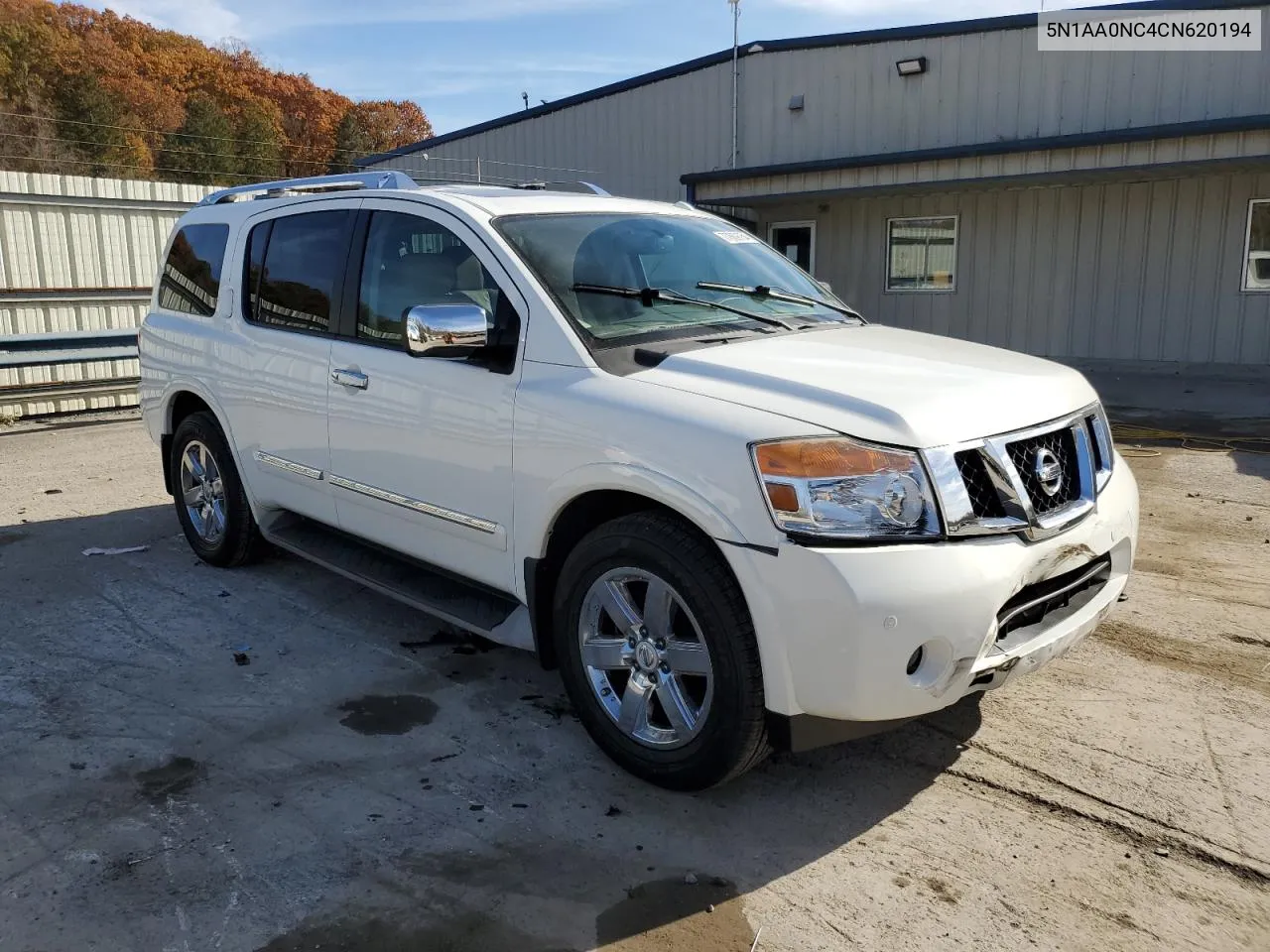 2012 Nissan Armada Sv VIN: 5N1AA0NC4CN620194 Lot: 77889754