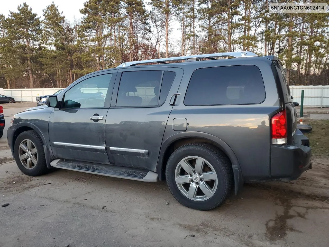 2012 Nissan Armada Sv VIN: 5N1AA0NC1CN602414 Lot: 80171964