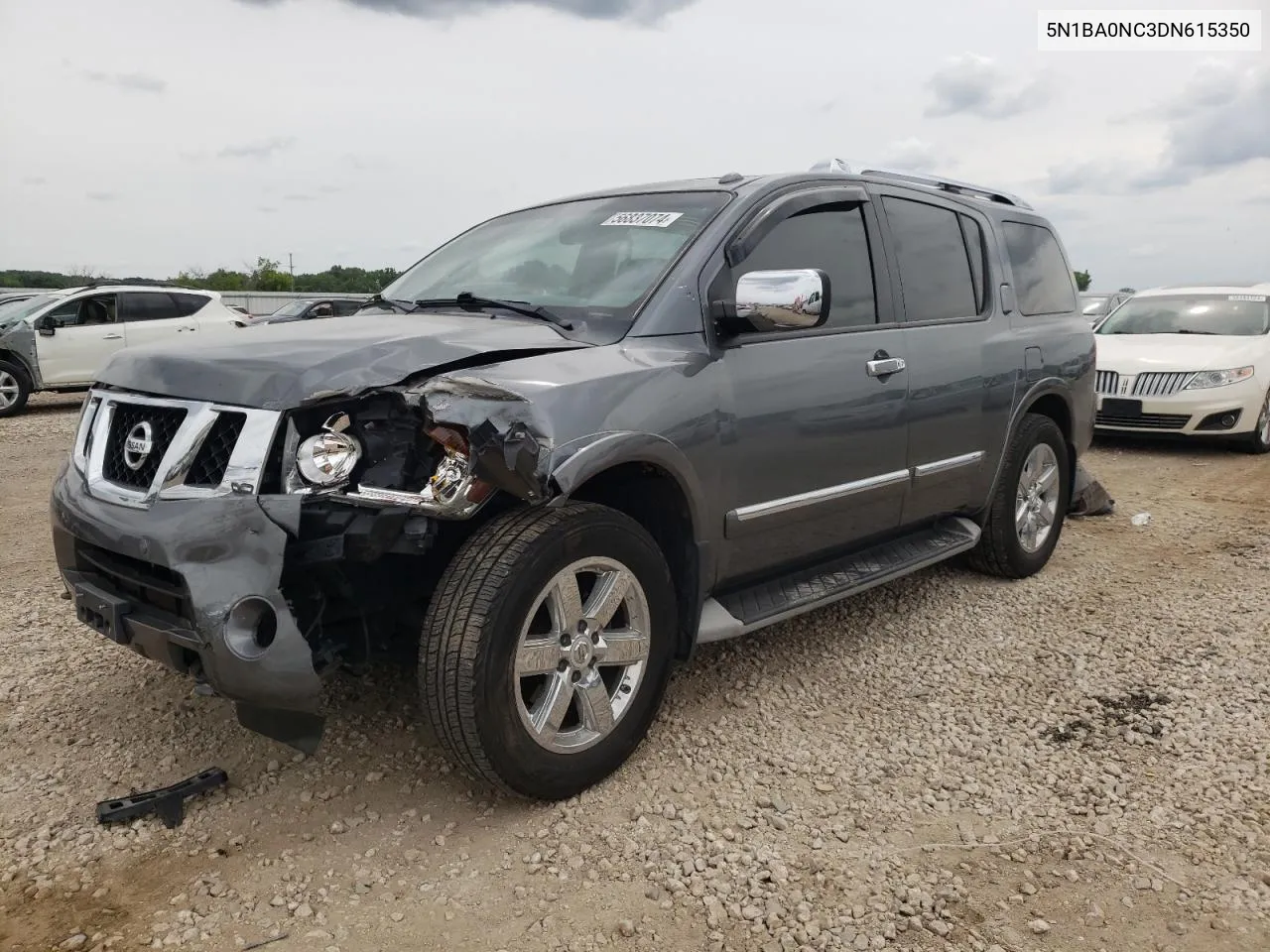 2013 Nissan Armada Sv VIN: 5N1BA0NC3DN615350 Lot: 56837074