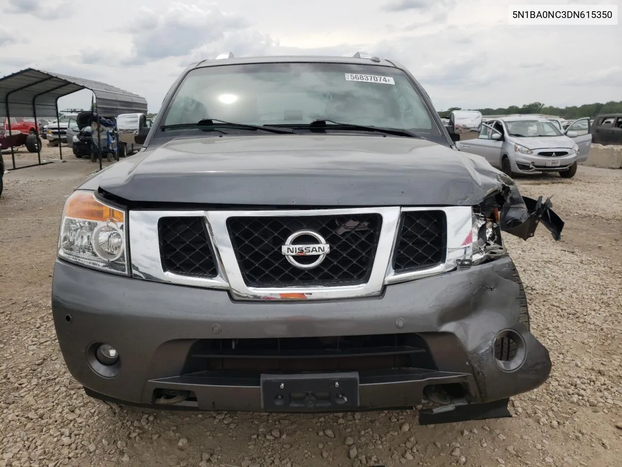 2013 Nissan Armada Sv VIN: 5N1BA0NC3DN615350 Lot: 56837074