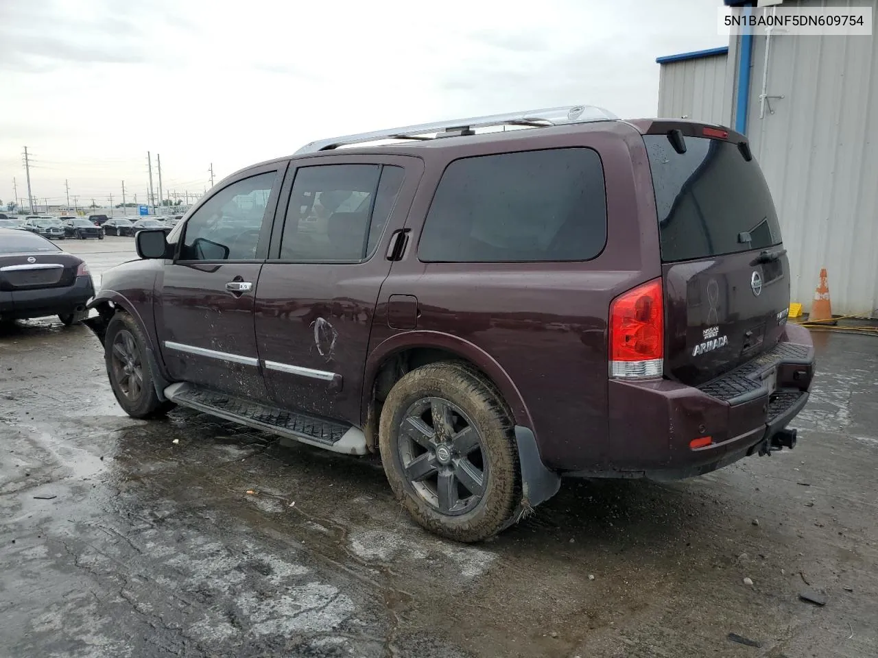 2013 Nissan Armada Platinum VIN: 5N1BA0NF5DN609754 Lot: 57001124