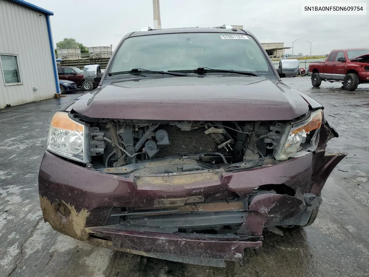 5N1BA0NF5DN609754 2013 Nissan Armada Platinum