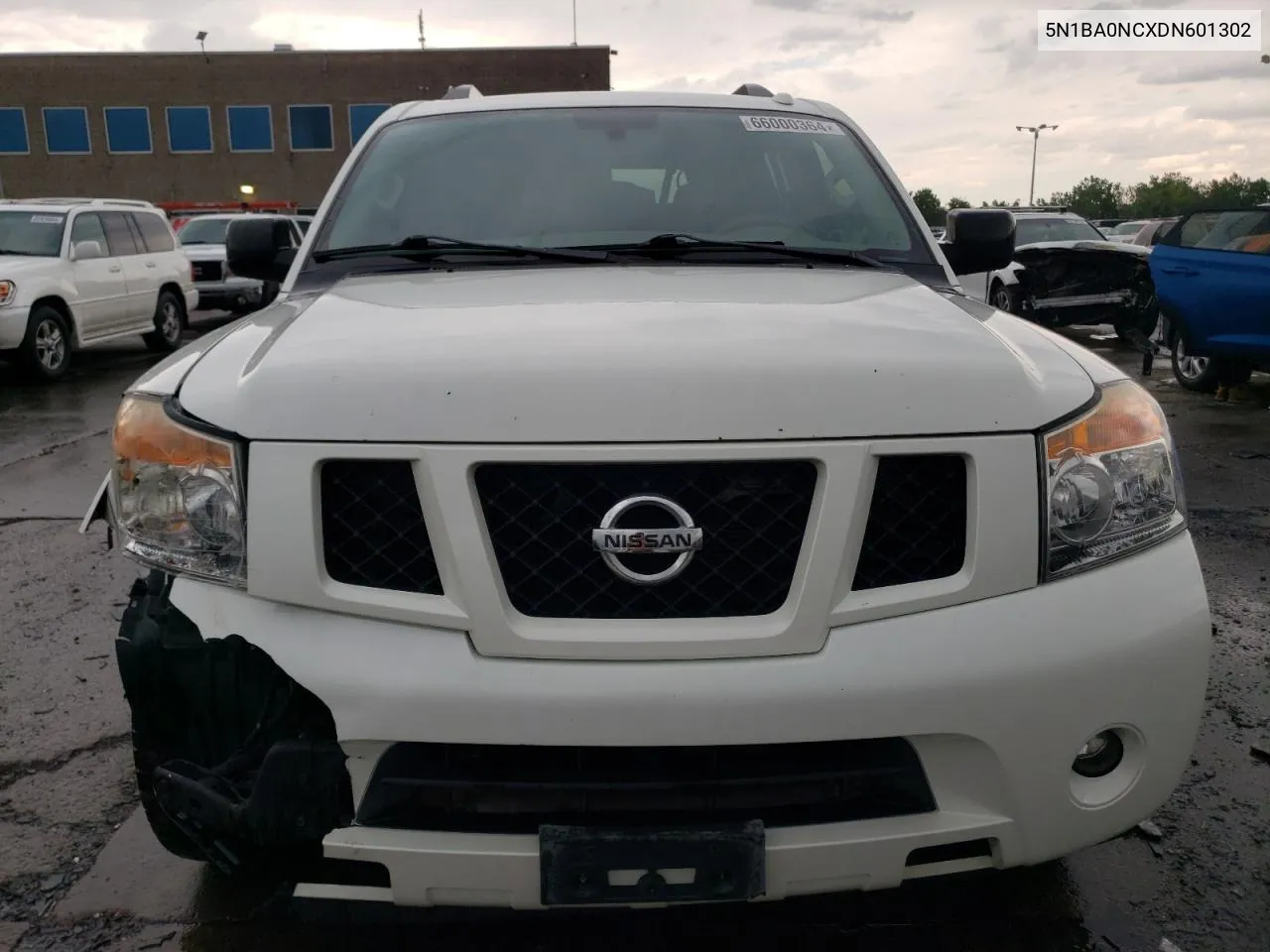 2013 Nissan Armada Sv VIN: 5N1BA0NCXDN601302 Lot: 66000364