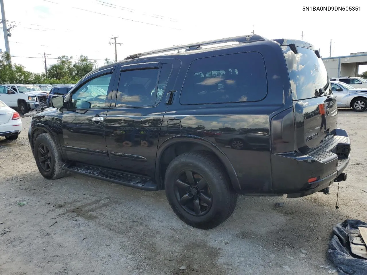 2013 Nissan Armada Sv VIN: 5N1BA0ND9DN605351 Lot: 69295564