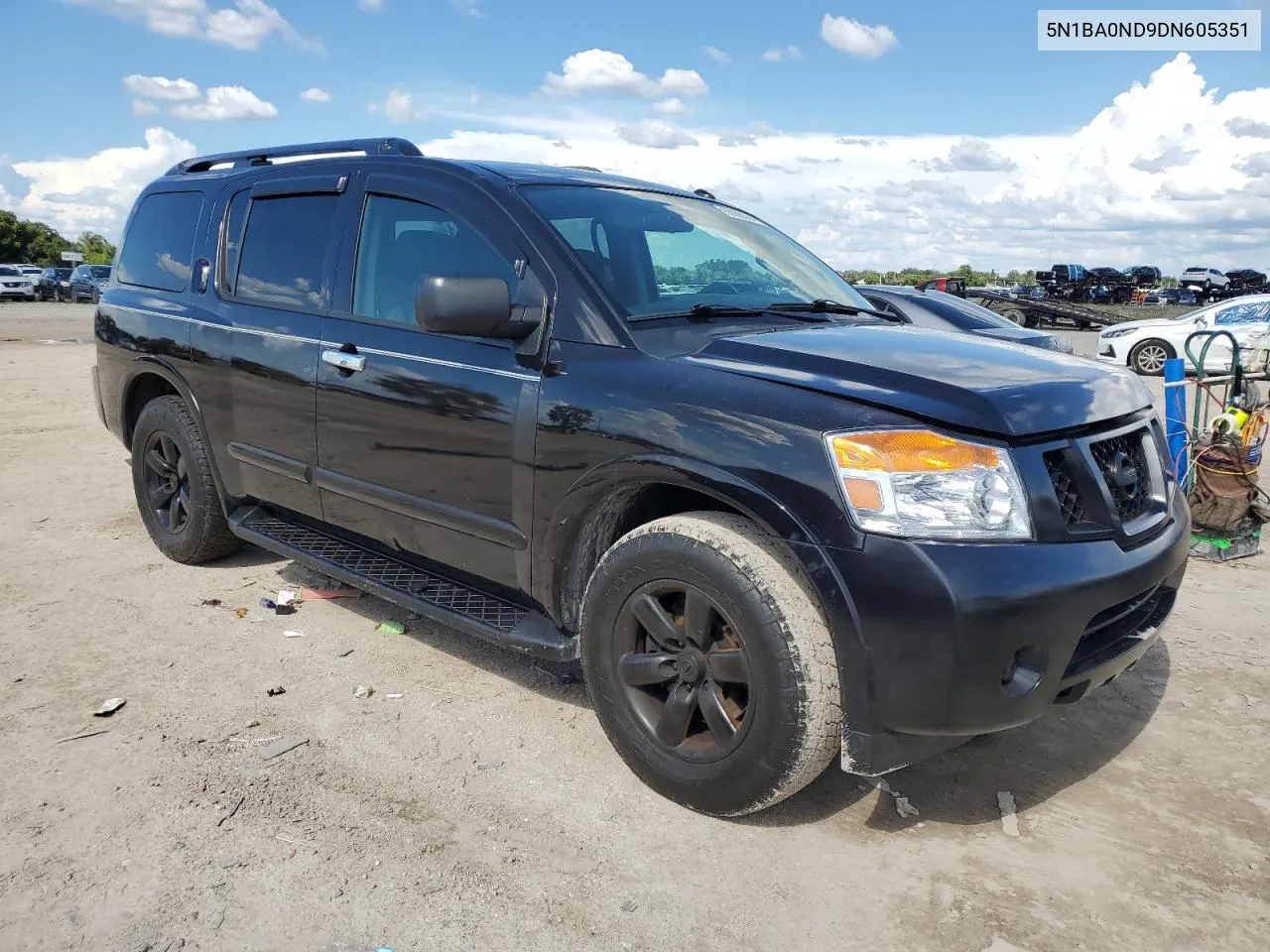 2013 Nissan Armada Sv VIN: 5N1BA0ND9DN605351 Lot: 69295564