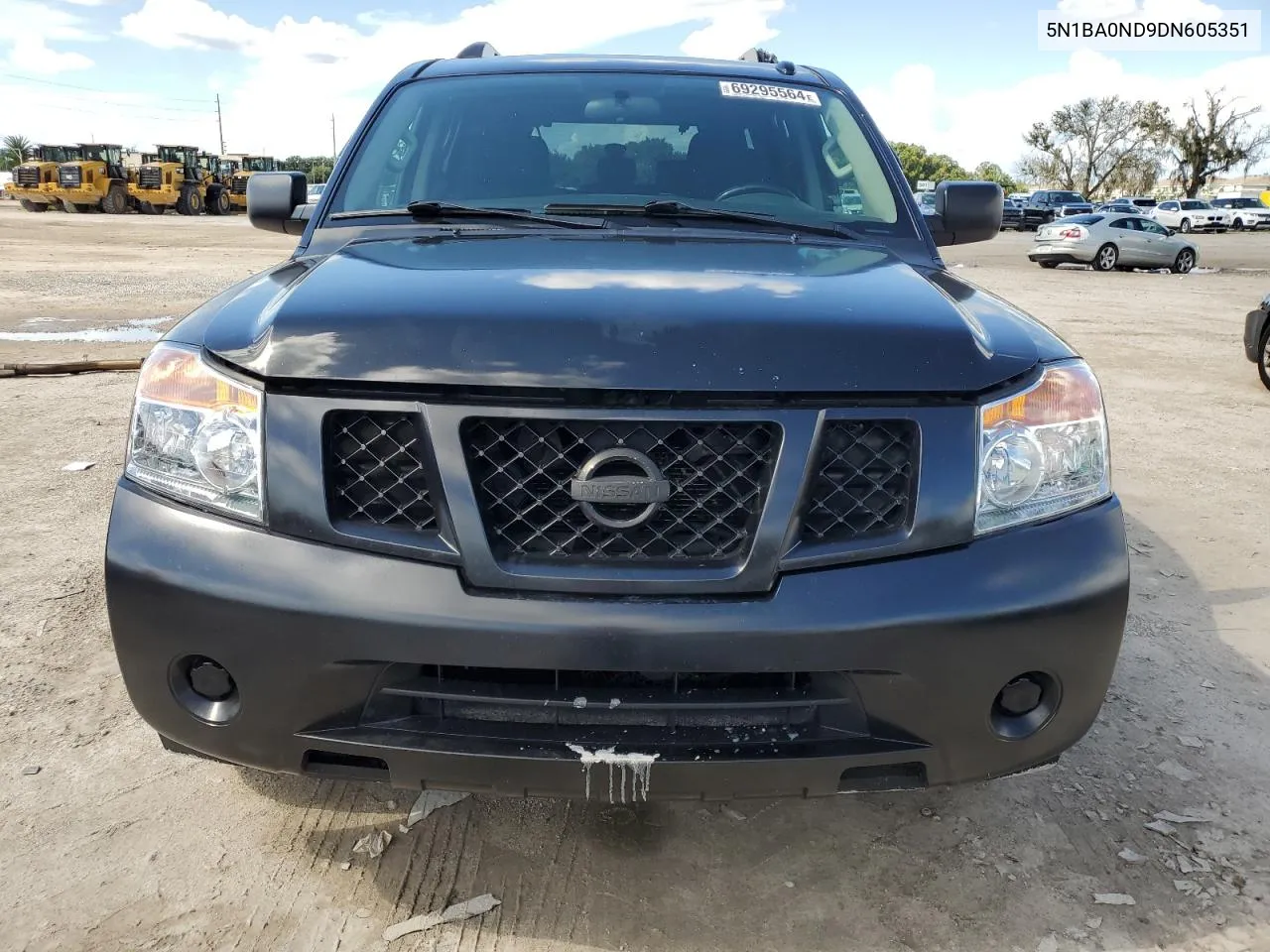 2013 Nissan Armada Sv VIN: 5N1BA0ND9DN605351 Lot: 69295564