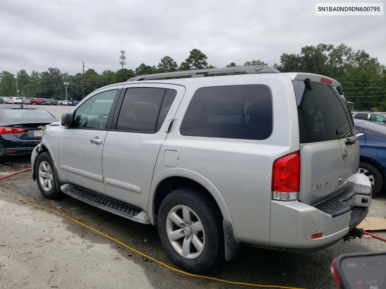 2013 Nissan Armada Sv VIN: 5N1BA0ND9DN600795 Lot: 70320764