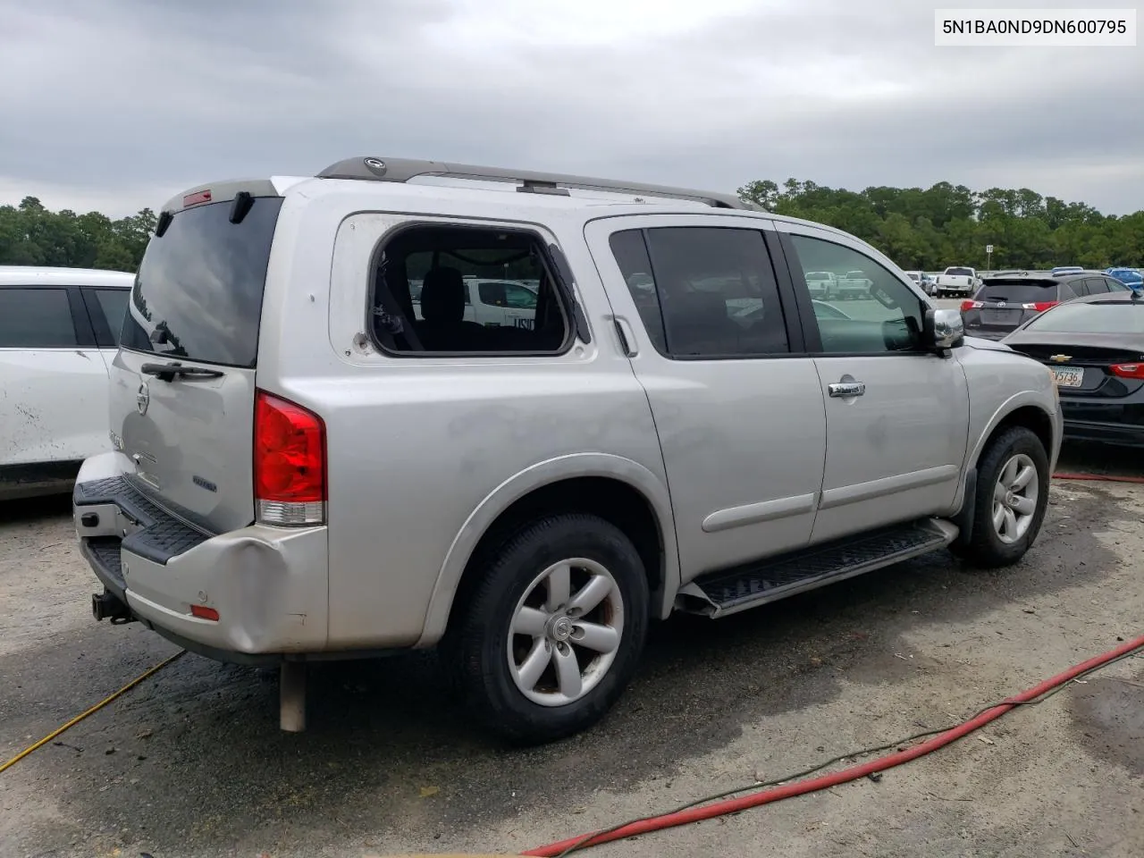 2013 Nissan Armada Sv VIN: 5N1BA0ND9DN600795 Lot: 70320764