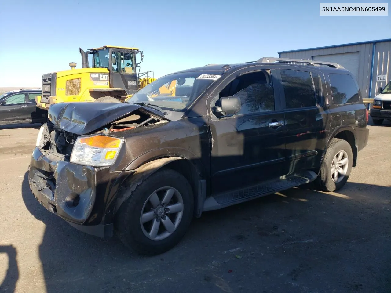 2013 Nissan Armada Sv VIN: 5N1AA0NC4DN605499 Lot: 71653364