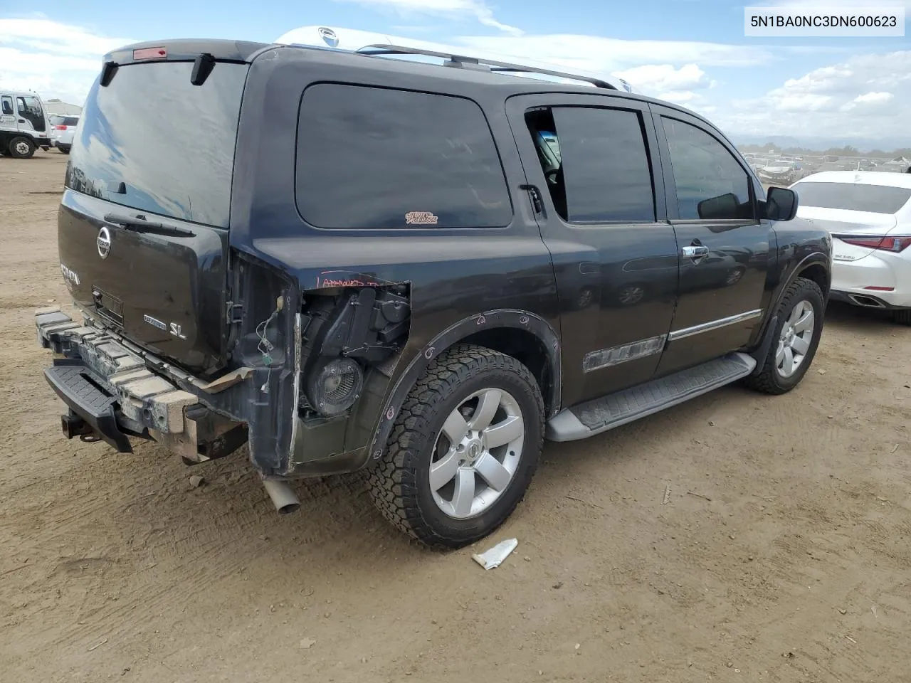 2013 Nissan Armada Sv VIN: 5N1BA0NC3DN600623 Lot: 72025864