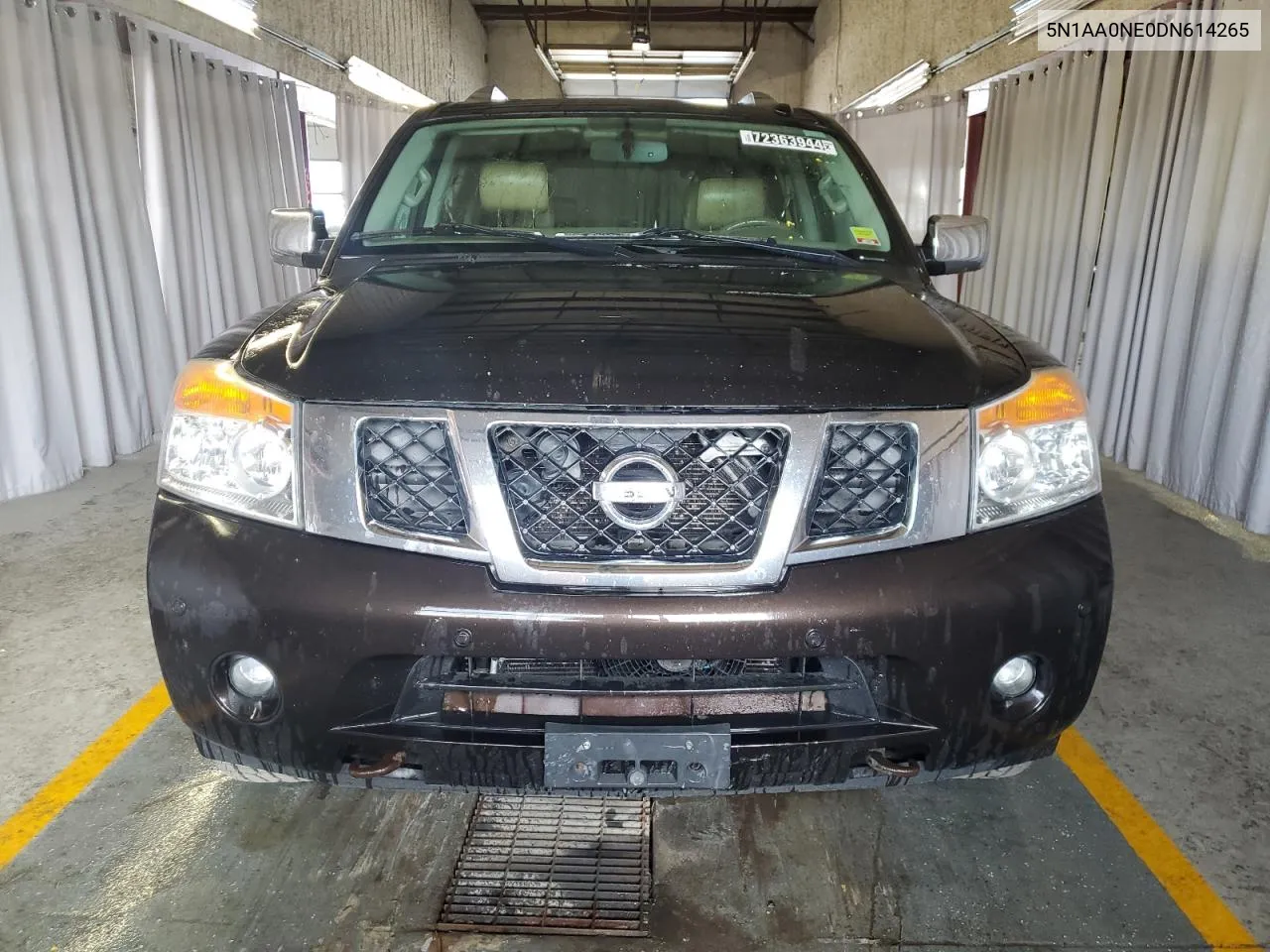 2013 Nissan Armada Platinum VIN: 5N1AA0NE0DN614265 Lot: 72363944