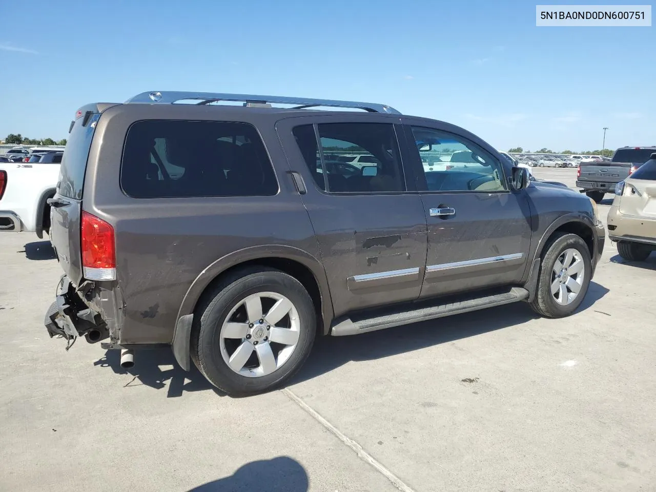 5N1BA0ND0DN600751 2013 Nissan Armada Sv