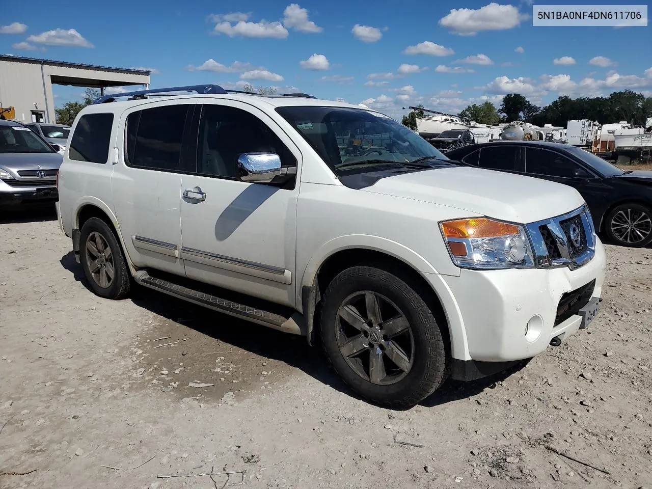 2013 Nissan Armada Platinum VIN: 5N1BA0NF4DN611706 Lot: 72977324