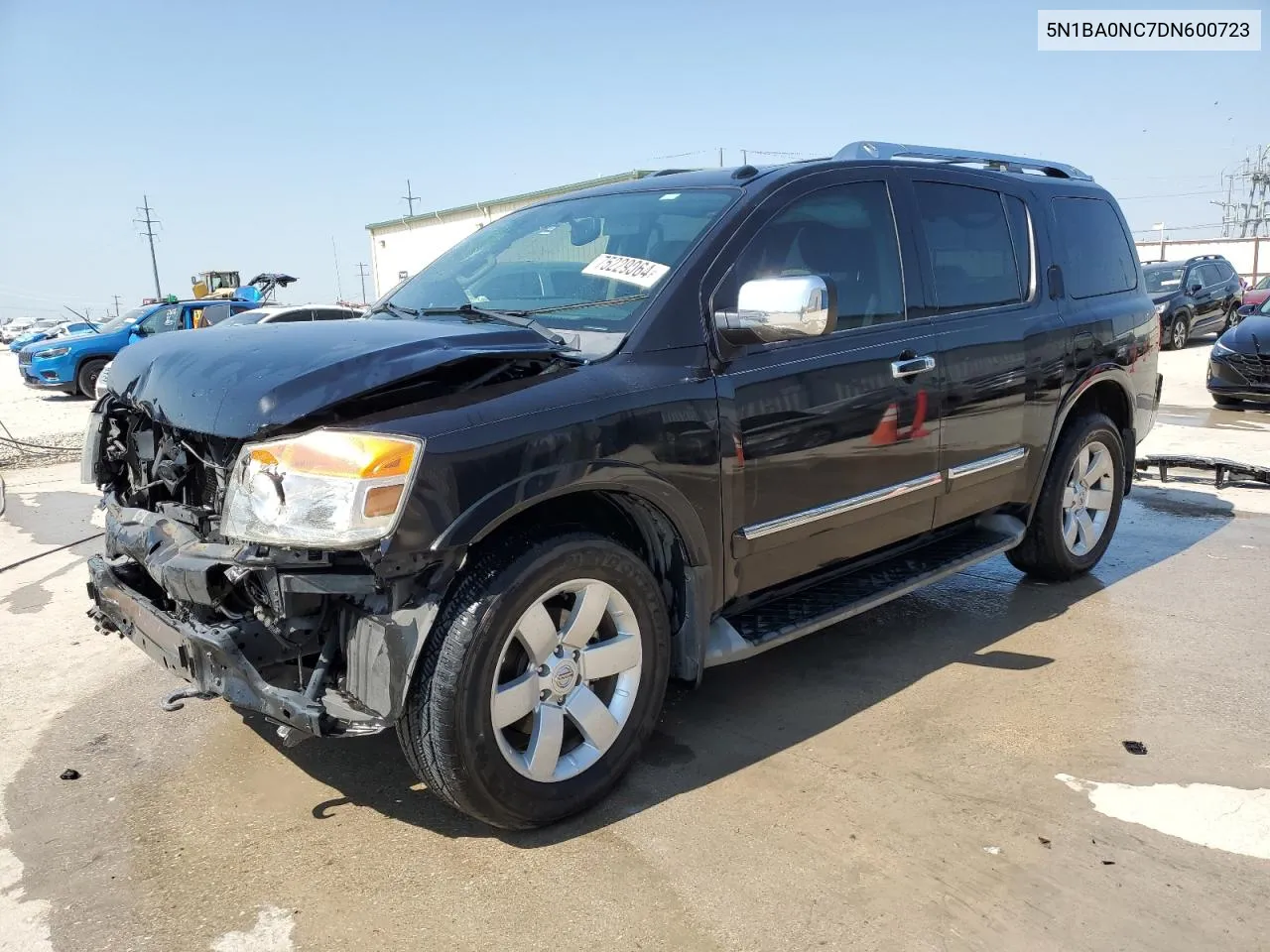 2013 Nissan Armada Sv VIN: 5N1BA0NC7DN600723 Lot: 75229064