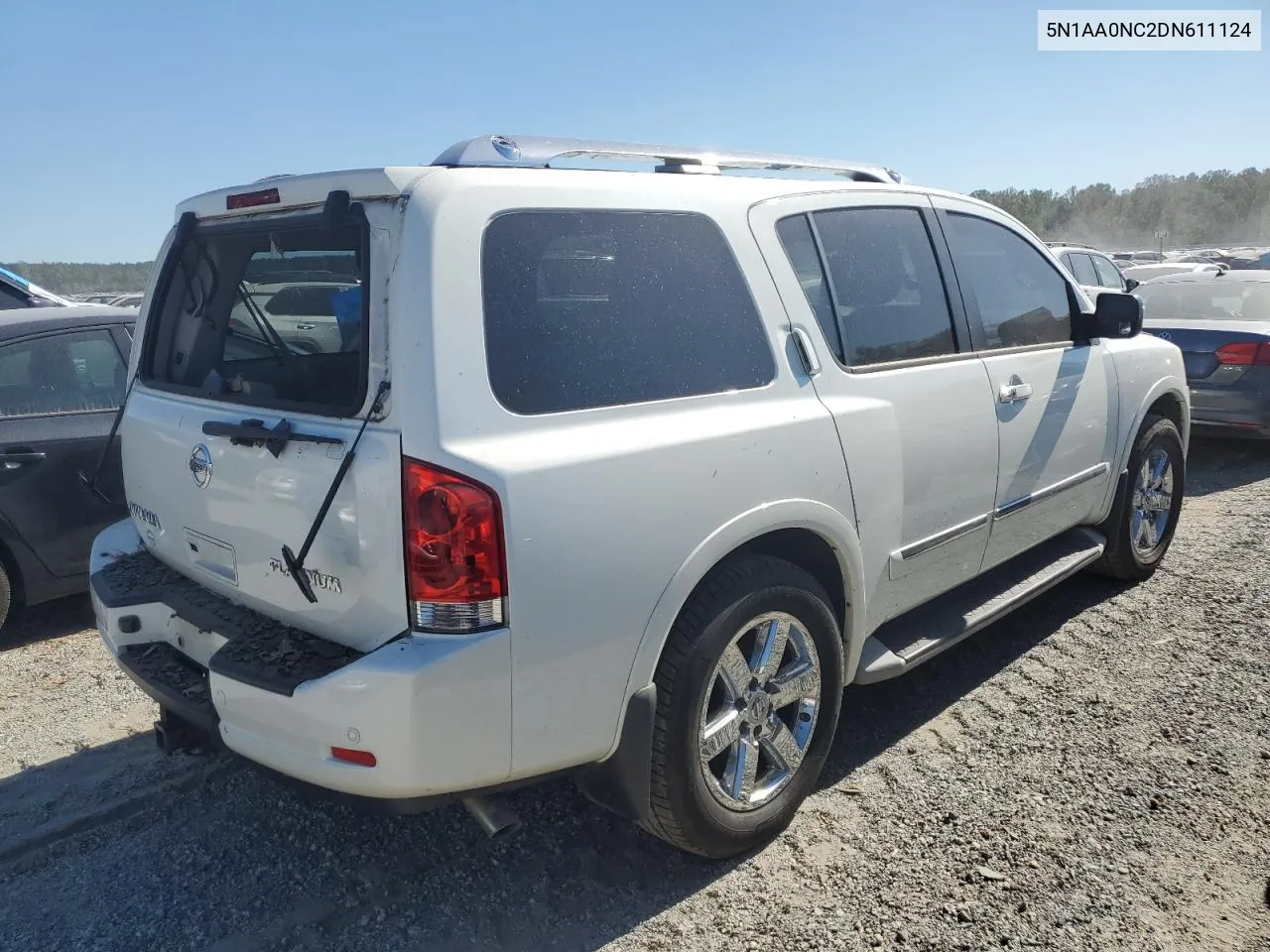 2013 Nissan Armada Sv VIN: 5N1AA0NC2DN611124 Lot: 75414704