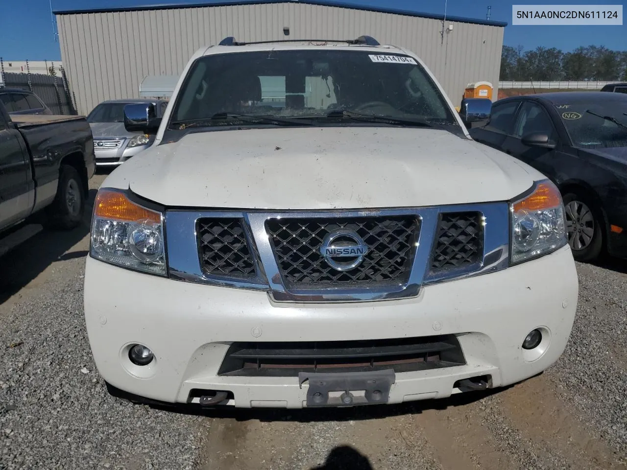 2013 Nissan Armada Sv VIN: 5N1AA0NC2DN611124 Lot: 75414704