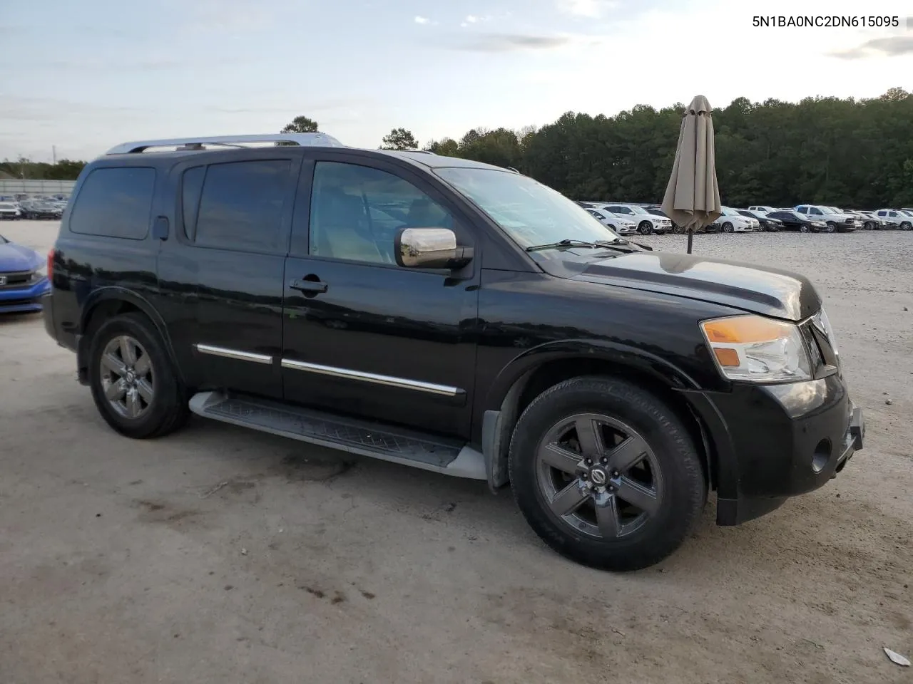 2013 Nissan Armada Sv VIN: 5N1BA0NC2DN615095 Lot: 76060104